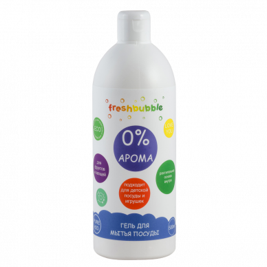 Гель для мытья посуды без аромата Freshbubble