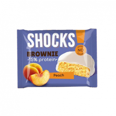 Брауни "Shocks" Персик FitnesShock